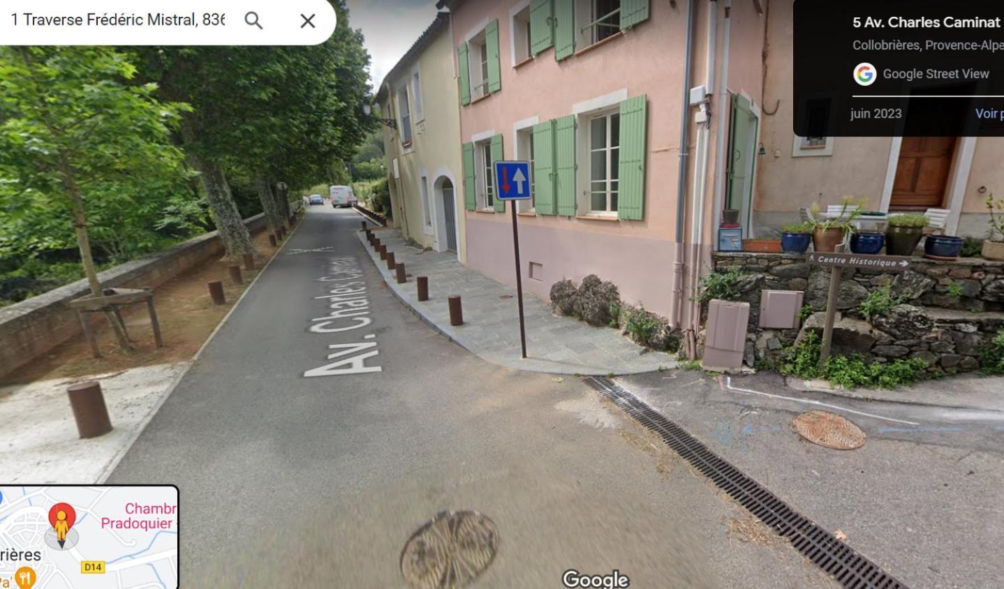 Petit Loft Face Riviere Leilighet Collobrières Eksteriør bilde